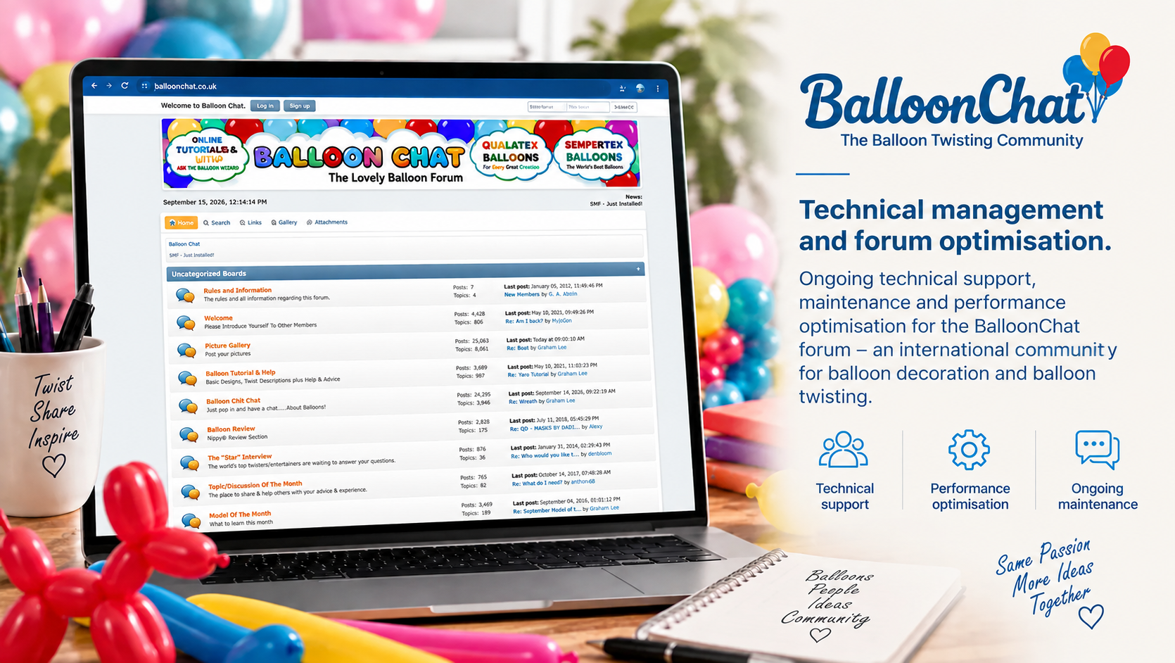 BalloonChat forum