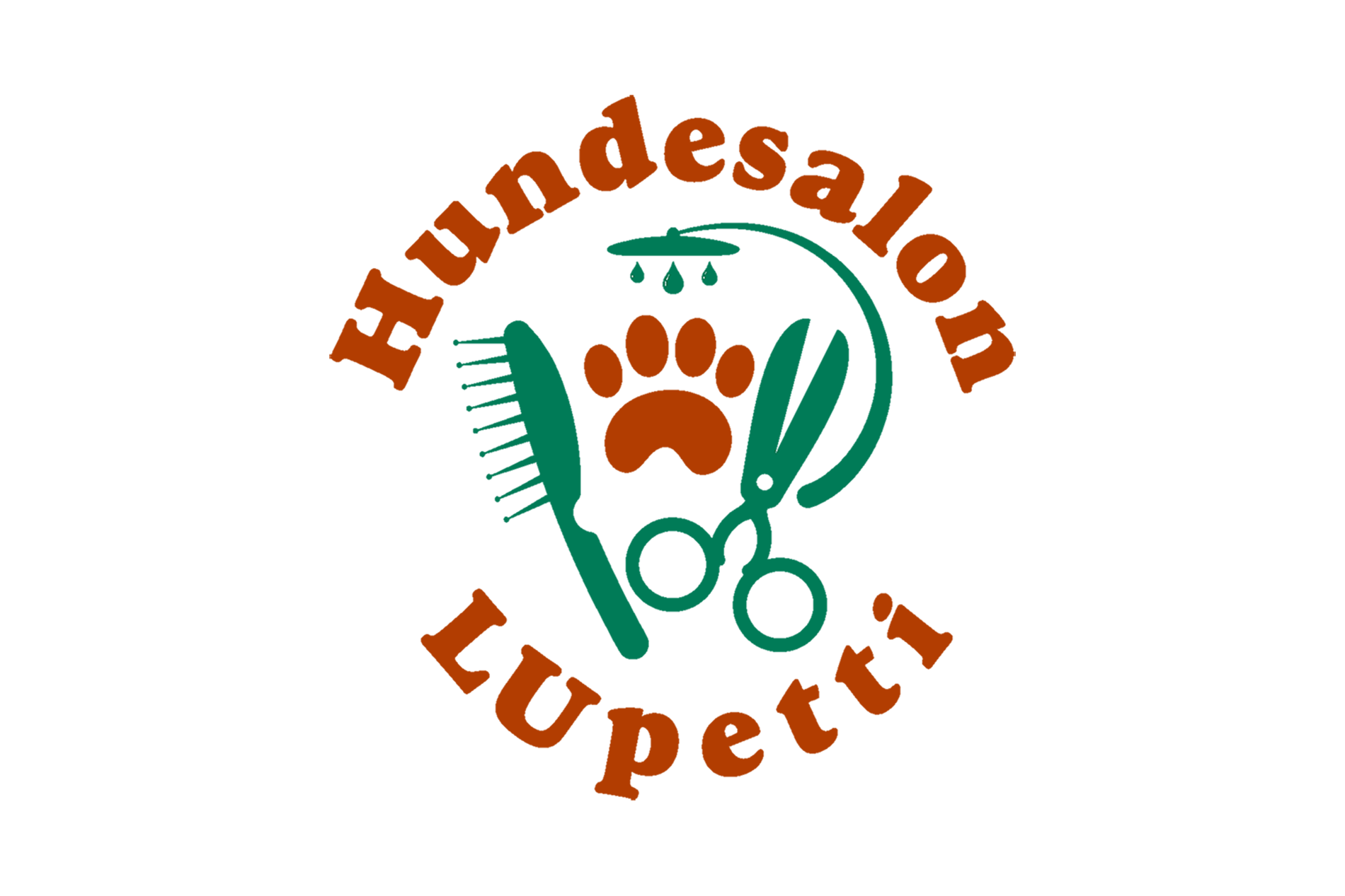 Logo Hundesalon Lupetti – toelettatura professionale per cani a Bobenheim-Roxheim, Germania, specializzata in cura del pelo e styling canino